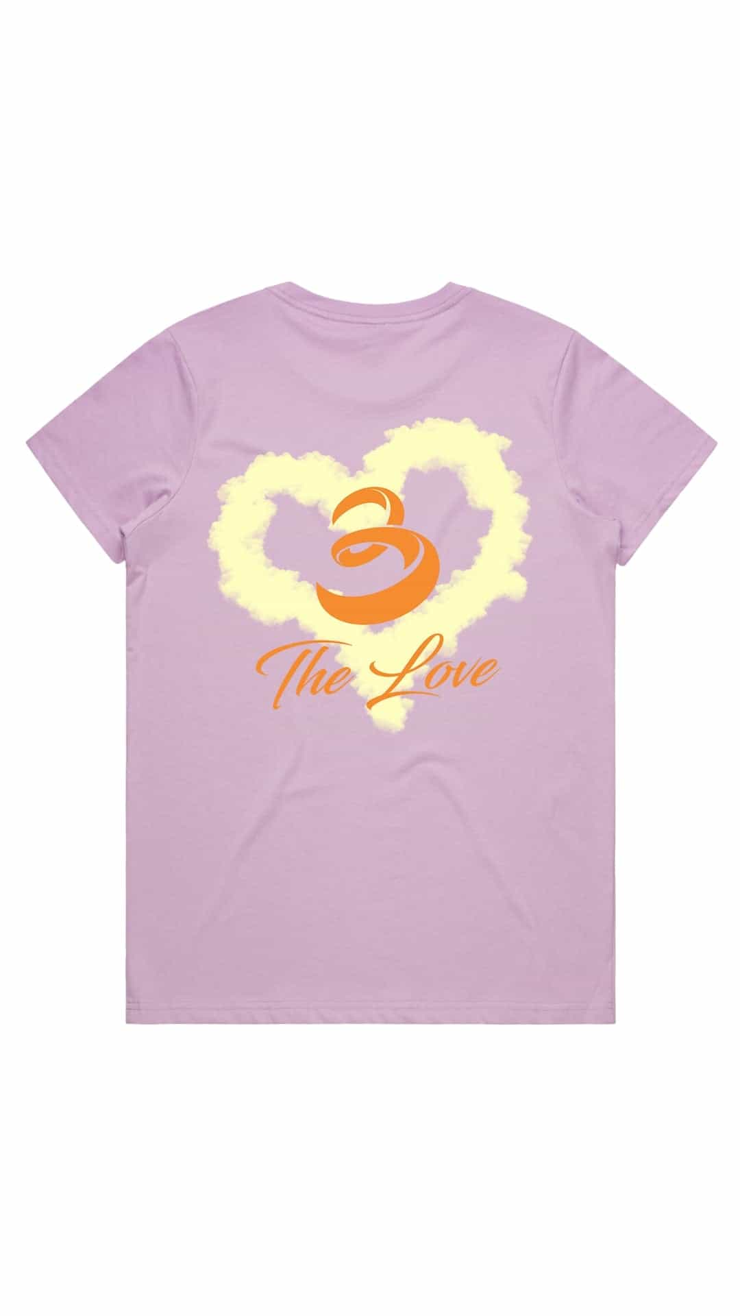 Big A** Heart Shirt | Lilac lai-lak Women's Small / Lilac (lai-lak)